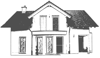 Skizze Haus